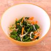 【石焼ビビンバ風炒飯】炒めず作れる♪夫も絶賛！の工程1