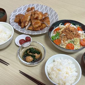 ぽてちの作ってみた!投稿(【豚ロース厚切りの甘酢トンテキ】10分でご馳走1品)