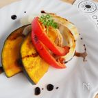 焼き野菜のバルサミコソースがけ