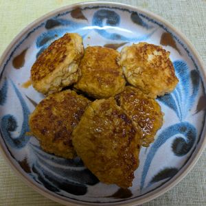 からこの作ってみた!投稿(時短で完成！【たっぷりキャベツの甘辛豚つくね】卵不要♩)