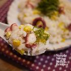 【動画で解説!】タコとトウモロコシの炊き込み御飯の作り方
