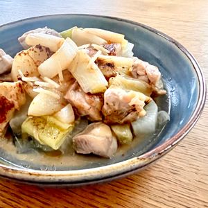 グリーンラテの作ってみた!投稿(【鶏ねぎ大根】簡単に味しみしみ/汁まで美味しいほっこり和食)