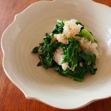 【ほうれん草のみぞれポン酢和え】あともう１品＊さっぱり副菜