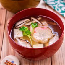 【豆腐としいたけのお吸い物】白だしで簡単に作れる♪