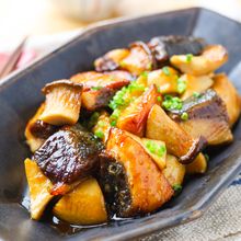 ぶりとエリンギの照りてり炒め ご飯泥棒♪