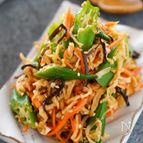 味見でなくなる♡『切り干し大根とオクラの塩昆布和え』栄養満点