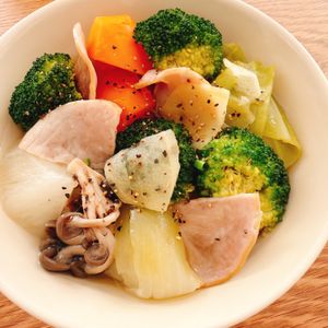 ミルクの作ってみた!投稿(【具沢山！野菜とソーセージのスープ煮】染み染み、ほっこり♪)