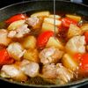 鶏肉とトマトで作る【洋風 鶏トマト肉じゃが】の工程7
