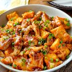 【旨辛☆豚キムチーズ厚揚げ】簡単！ご飯がすすむ10分おかず♪