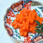 梅花にんじん【おせち料理、飾り切り】