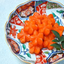 梅花にんじん【おせち料理、飾り切り】