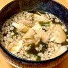 michuの作ってみた!投稿(包丁まな板不要!【揚げ玉たっぷり♪舞茸とお豆腐の和風スープ】)