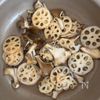 【れんこんと舞茸の甘辛炒め】シャキシャキ♪の工程2