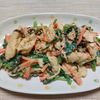 よっこの作ってみた!投稿(しっとりささみとほうれん草とにんじんの塩こんごま味噌マヨ)