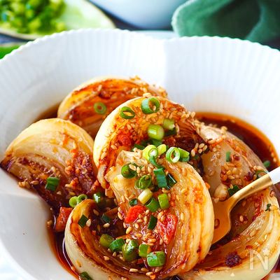 【やみつき極ウマ新玉ねぎ】作業10分!ご飯が止まらないおかず