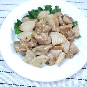 M＊Pの作ってみた!投稿(これは旨い♡大人気【鶏肉と大根の生姜焼き】お弁当にも◎)