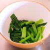 【ごまマヨ小松菜】あと1品に!レンジで即完成♪の工程1