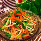 激簡単♪野菜がモリモリ食べれる我が家の4色ナムル♥︎