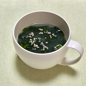 キャピタンの作ってみた!投稿(レンジで簡単☆わかめスープ。)