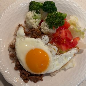 40154の作ってみた!投稿(【コネないロコモコ丼】簡単15分で満足ごはん！)