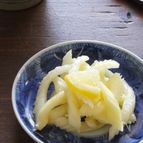 味噌もみセロリのレモンオリーブマリネ