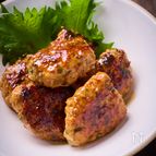 【野菜たっぷり！大葉入りてりやき鶏つくね】あっさり美味しい！
