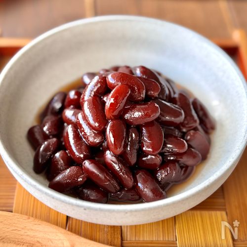 【お豆さんの甘煮】ふっくら甘いレッドキドニー