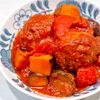 まゆの作ってみた!投稿(お肉も野菜もたっぷり食べたい！簡単ラタトゥイユハンバーグ)