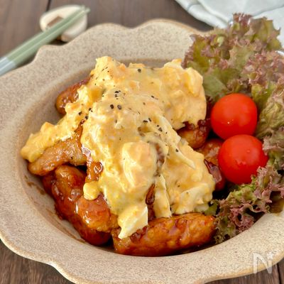【チキン南蛮】一口サイズで食べやすい、旦那が絶賛したレシピ