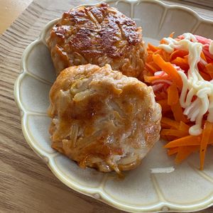 なお☆の作ってみた!投稿(はんぺんもやしの豚つくねオイケチャマヨ味)