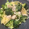 PONZの作ってみた!投稿(フライパン1つ！簡単！蟹とアスパラのレモンクリームパスタ)