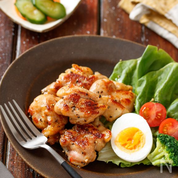 スタミナ塩チキン【#作り置き#下味冷凍#お弁当】