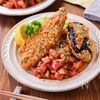 【あじとなすのフライ】和風トマトだれ♪生パン粉でサクッと！の工程5