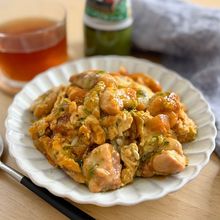 『バジル香る親子丼』