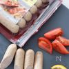 さっぱり塩レモン風味【ジョンソンヴィルとトマトの冷やし麺】の下準備