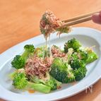 ブロッコリーだけであと一品＊蒸し焼きおかかチーズ