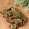 ほうじ茶と黒糖の米粉クッキー〜抹茶チョコがけ〜
