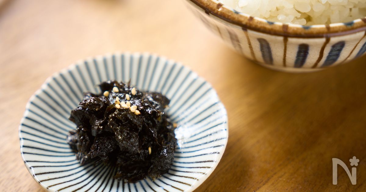 【自家製！海苔の佃煮】余った焼き海苔で簡単に美味しく！