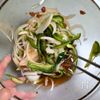 さっぱり夏バテ予防の作り置き│豚こま肉の梅南蛮漬けの工程2