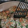 米粉でもっちり!カリカリポテトにら焼きの工程4