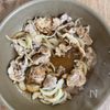 【豚こま玉ねぎのハニーバターマスタード炒め】クセになる味♡の工程2