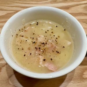 kimiの作ってみた!投稿(とろ〜り♡ベーコンポテトポタージュ【#簡単#ミキサー不要】)