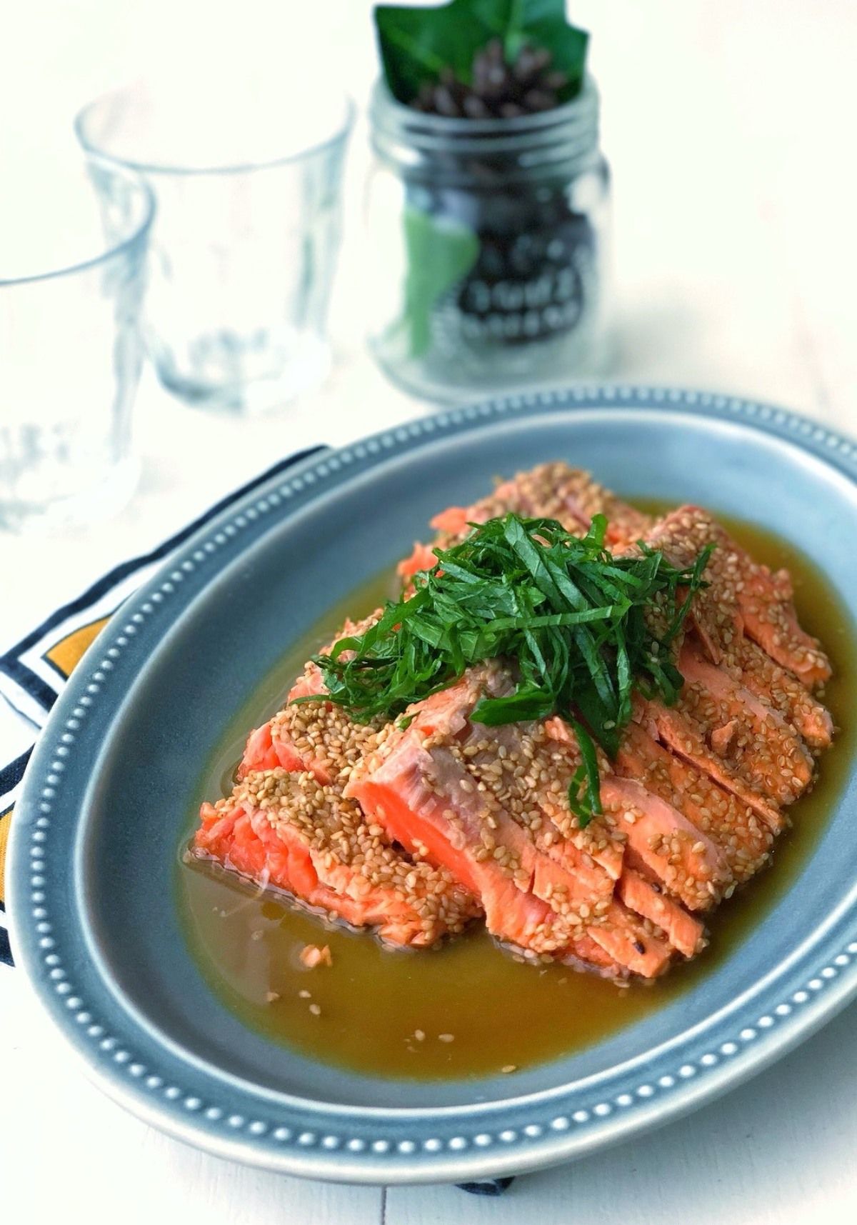 メープルセサミサーモンの簡単レシピ