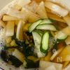 お手軽♪大根ときゅうりのわかめスープの工程3