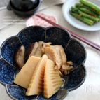 たけのこと鶏肉の煮物