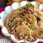 ごはんが止まらない！こってり肉みそ大根