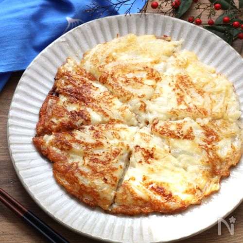 【豆腐大根もち】食感がたまらない！簡単ヘルシーレシピ！