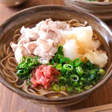 【おろし豚しゃぶのねぎだくそば】年越しにも◎さっぱり美味しい