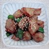 ゆまっくすの作ってみた!投稿(短時間でしっかり味がつく♡こんにゃくとピーマンの甘辛炒め)