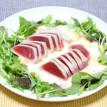 暑いし「こんなマグロのやまかけも」